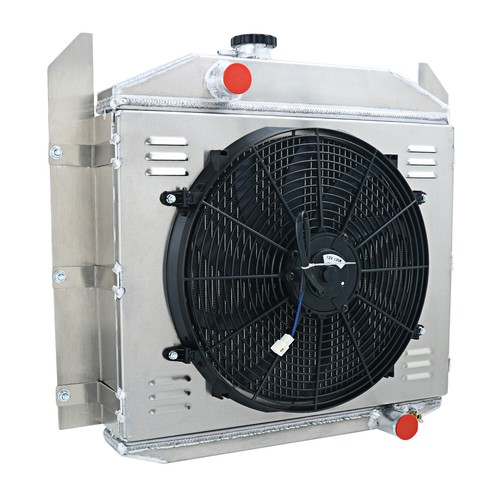 Row radiator shroud fan - 4, fit