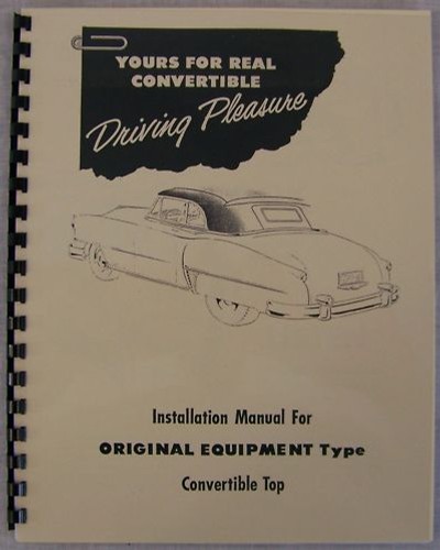 Studebaker convertible manual - studebaker,